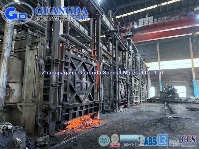 Forja pesada laminada en caliente del eje del diámetro grande, rodillo metalúrgico 3 de la forja de la maquinaria